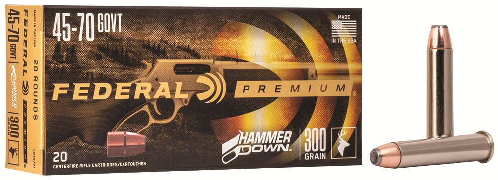 FED 45-70 HAMMER DOWN 300GR BHP - 556 Black Friday Promotion